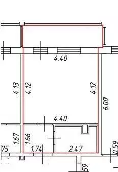 Студия Ленинградская область, Мурино Всеволожский район, ул. Графская, ... - Фото 2