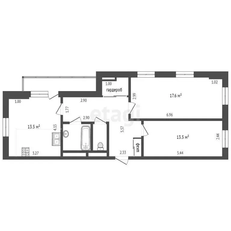 Дом в Суерка, Красноармейская улица (53.7 м) - Фото 1