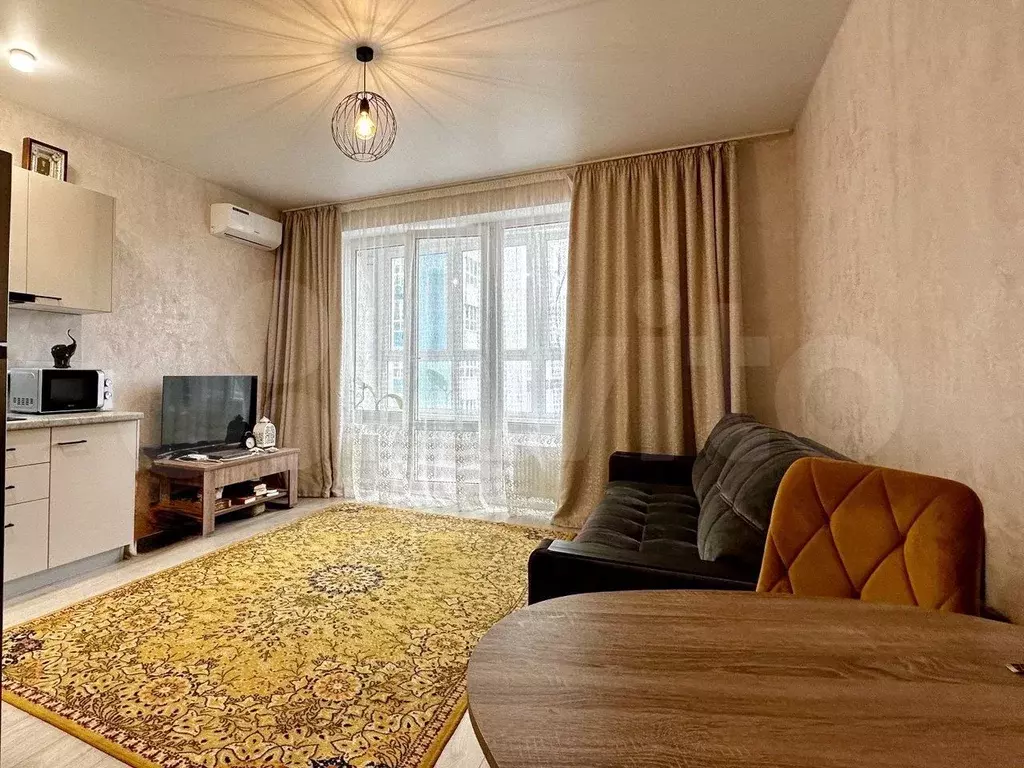 Квартира-студия, 32 м, 12/21 эт. - Фото 1