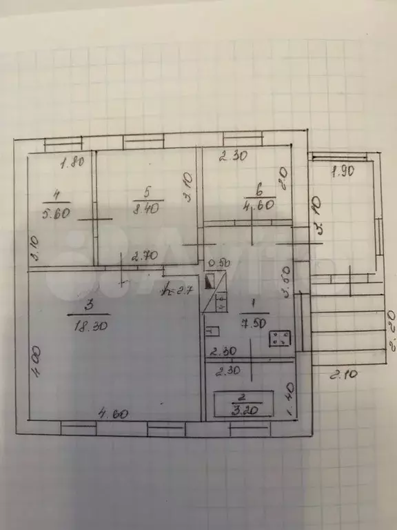 Дом 47,6 м на участке 6 сот. - Фото 0