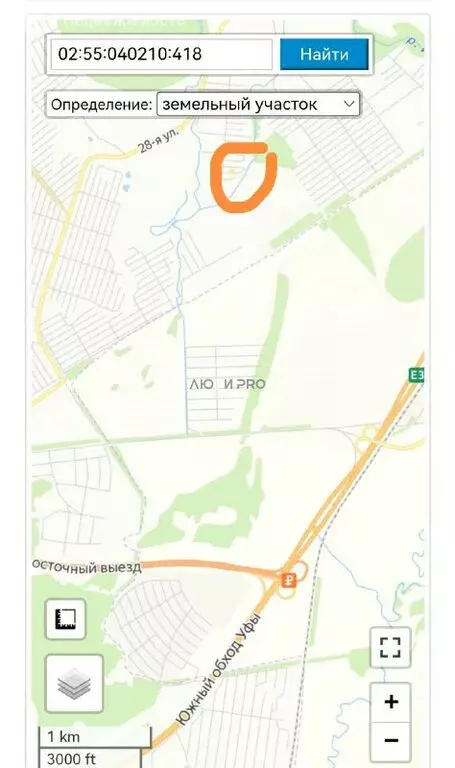 Участок в Уфа, ТСН Самишки, 404 (8 м) - Фото 1