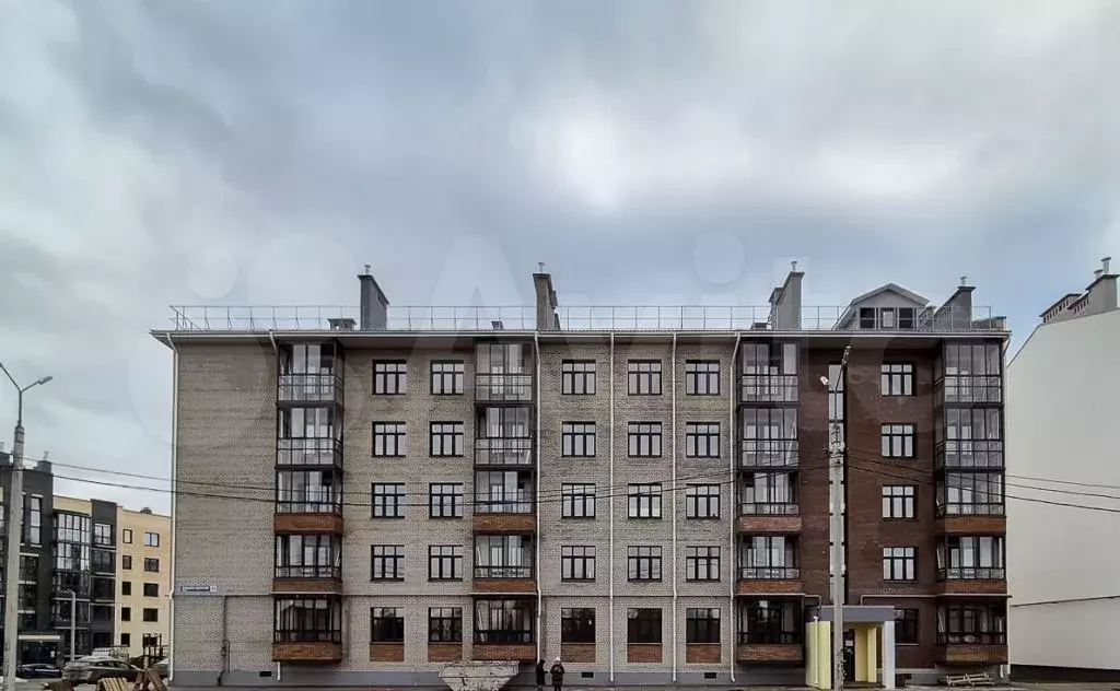 1-к. квартира, 37,9 м, 5/5 эт. - Фото 0