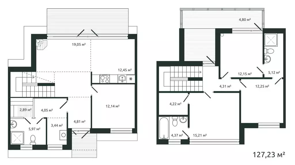 5-комнатная квартира: посёлок Ленинское, Советская улица, 2 (127.23 м) - Фото 0