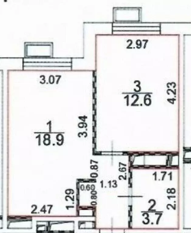 1-комнатная квартира: Москва, улица Корнейчука, 27 (35.2 м) - Фото 1