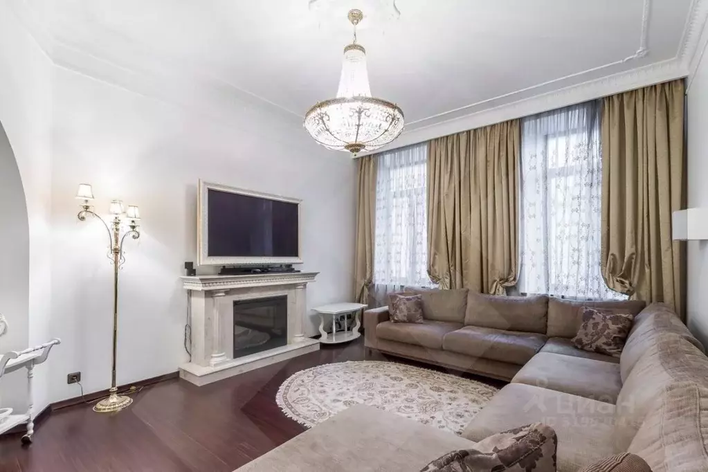 4-к кв. Москва пер. Сивцев Вражек, 44/28 (134.0 м) - Фото 1