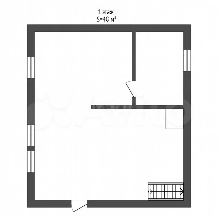 Дом 48 м на участке 6 сот. - Фото 0