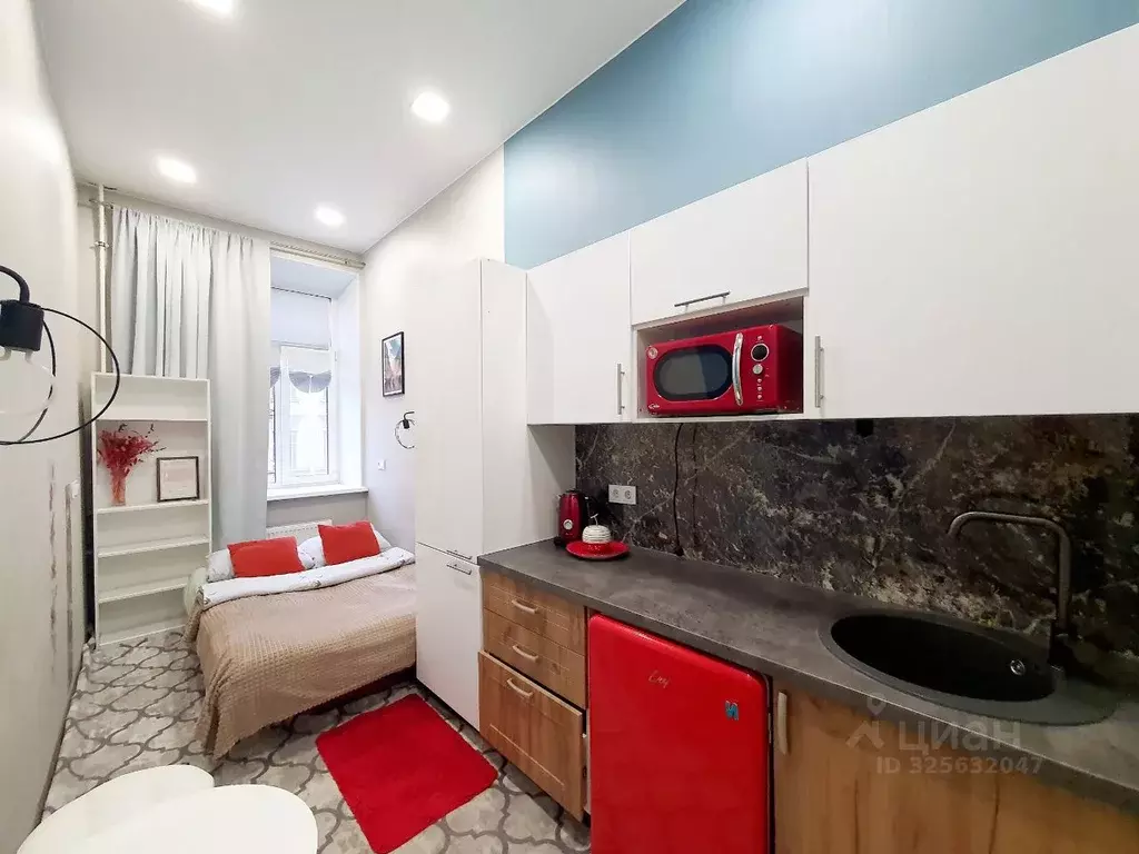 Студия Санкт-Петербург Лесной просп., 9 (14.7 м) - Фото 1