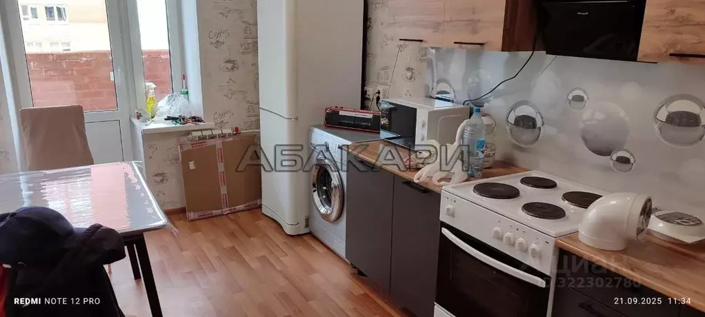 1-к кв. Красноярский край, Красноярск ул. Борисова, 26А (41.0 м) - Фото 1