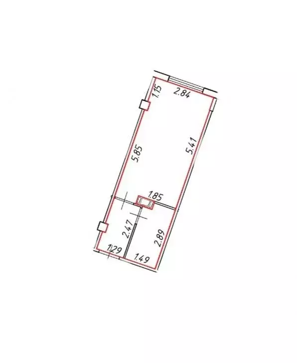 Квартира-студия: Мурино, улица Шоссе в Лаврики, 93 (23.1 м) - Фото 1
