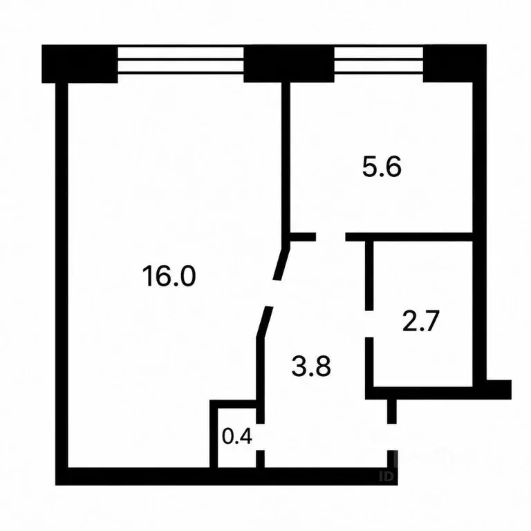 1-к кв. Санкт-Петербург ул. Орбели, 27К6 (28.5 м) - Фото 1