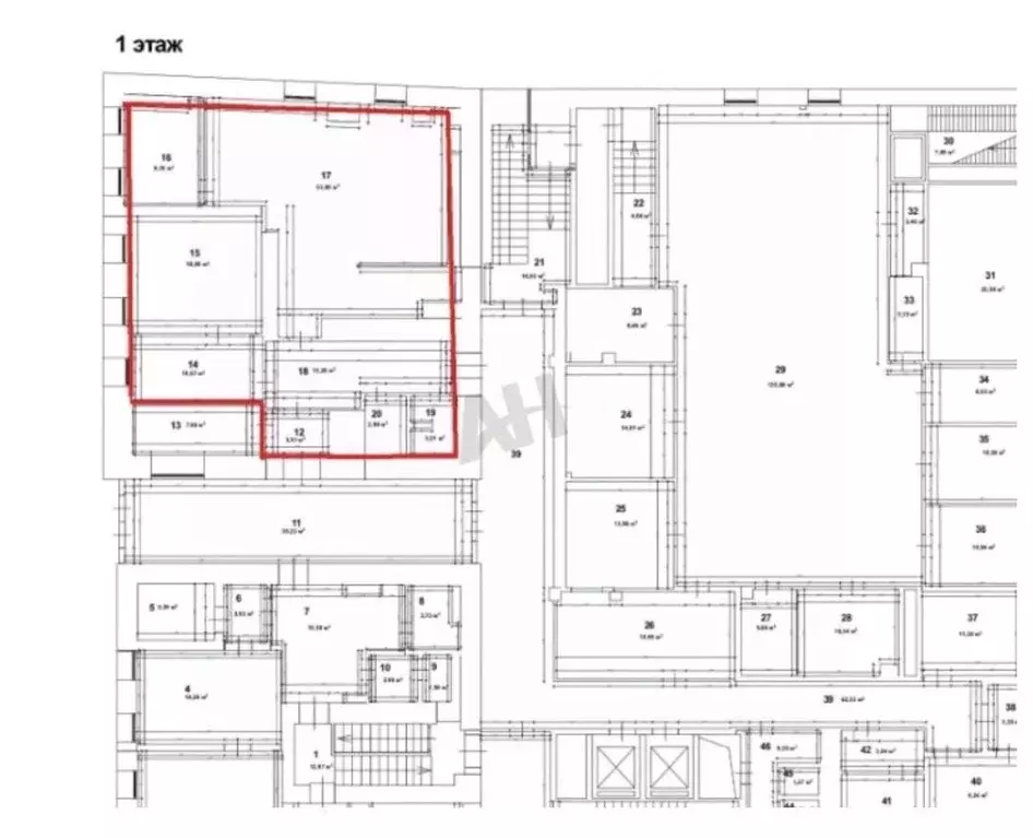 Офис в Москва 2-й Казачий пер., 11С1 (116 м) - Фото 2