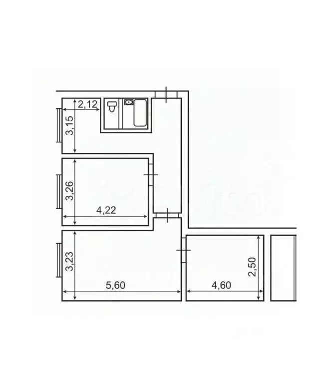 3-к кв. Москва ул. Бусиновская Горка, 1К1 (62.5 м) - Фото 1