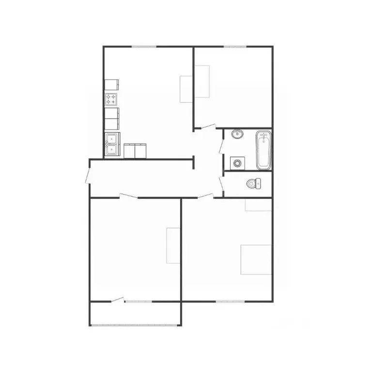 3-к кв. Белгородская область, Губкин ул. Лизы Чайкиной, 10 (58.5 м) - Фото 2