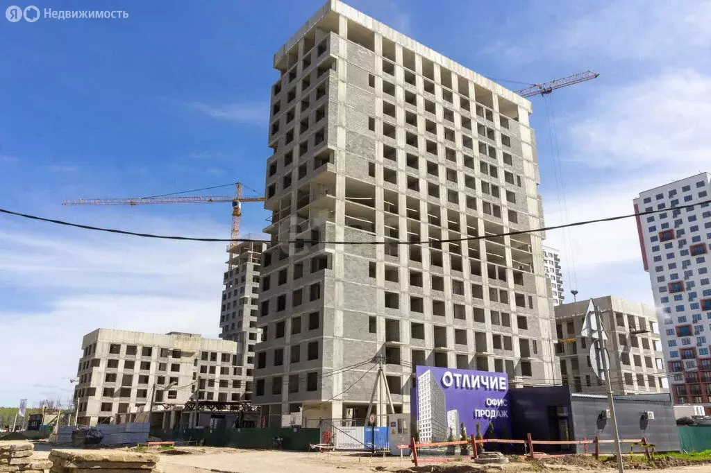 1-комнатная квартира: Тюмень, жилой комплекс Отличие (47.82 м) - Фото 2