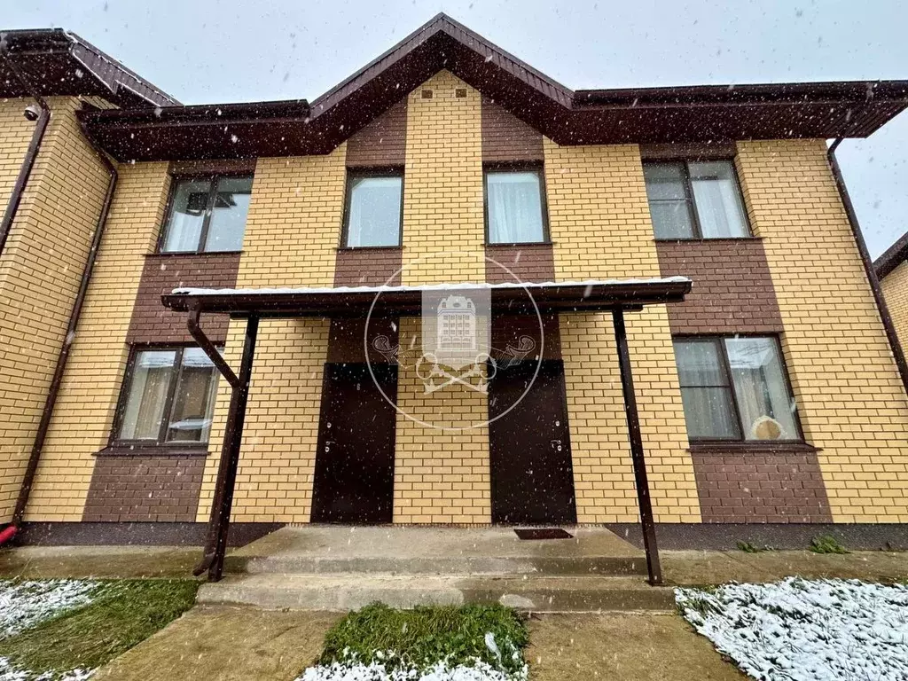 Таунхаус в Калужская область, Совхоз Боровский с/пос, д. Кабицыно ул. ... - Фото 1