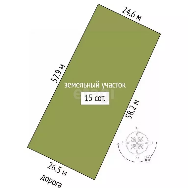 Участок в Марий Эл, Звениговский район, Красноярское с/пос, д. ... - Фото 1