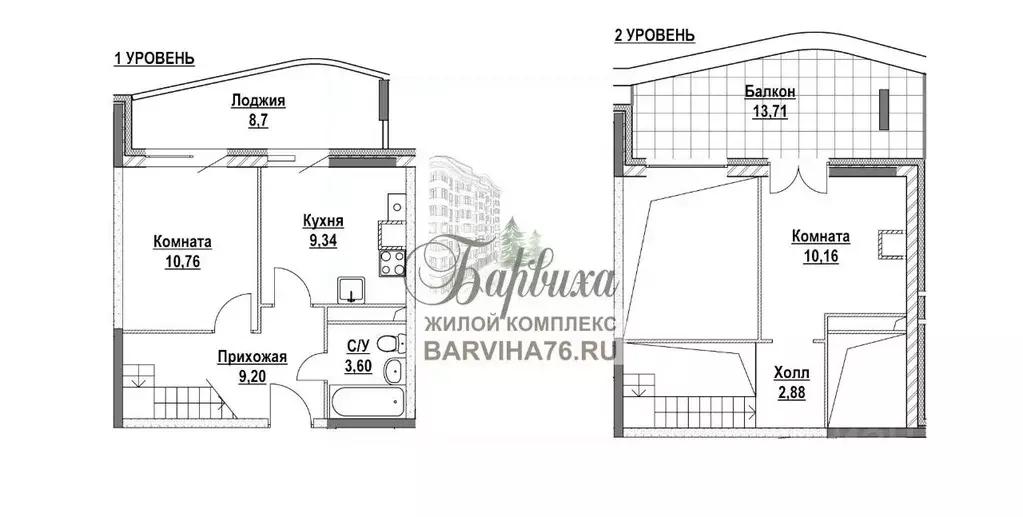 1-к кв. Ярославская область, Ярославский муниципальный округ, пос. ... - Фото 1
