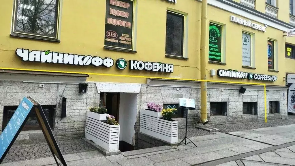 Помещение свободного назначения в Санкт-Петербург 6-я Васильевского ... - Фото 1