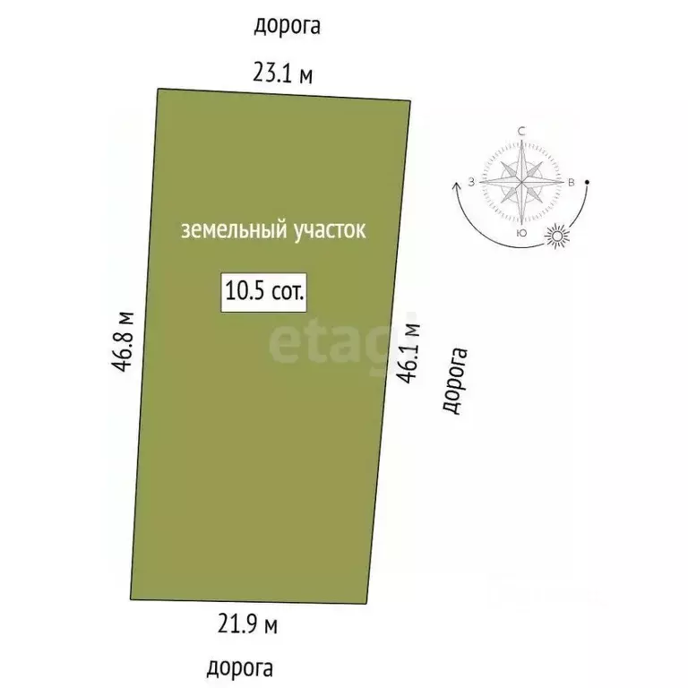 Участок в Тюменская область, Тюменский муниципальный округ, с. Успенка ... - Фото 2