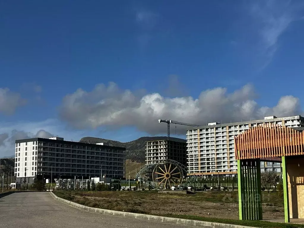 Участок в Крым, Судак муниципальный округ, с. Миндальное, Солнечная ... - Фото 1