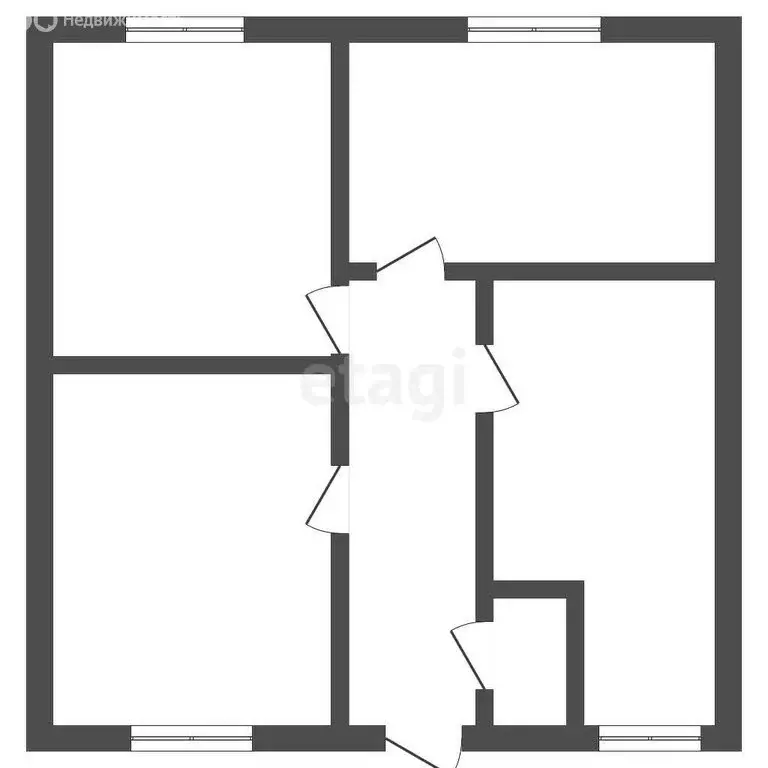 3-комнатная квартира: Выкса, улица Нахимова, 5 (70.1 м) - Фото 0
