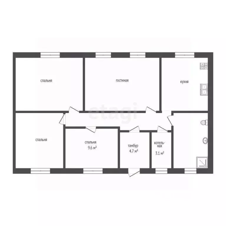 Дом в Тюменская область, Тюменский муниципальный округ, Серебряный Бор ... - Фото 1