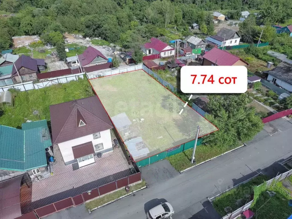 Участок в Хабаровский край, Хабаровск Батумская ул., 86 (7.74 сот.) - Фото 2