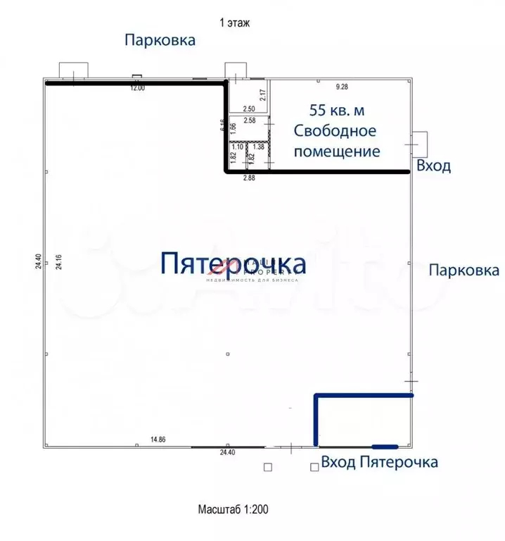 Продажа торгового здания с арендатором  Пятерочка - Фото 0