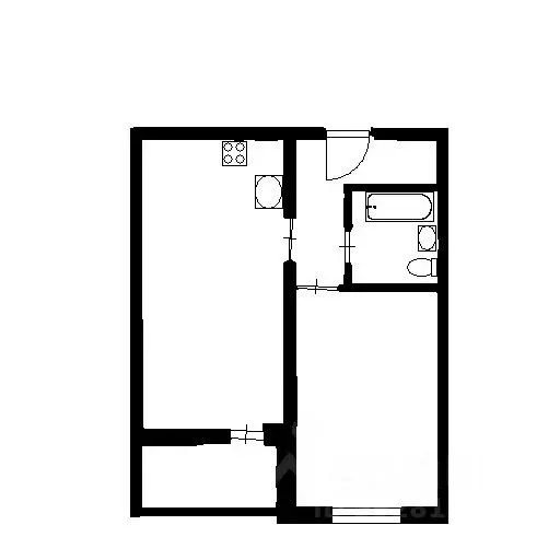 1-к кв. Воронежская область, Воронеж ул. 45-й Стрелковой Дивизии, ... - Фото 2