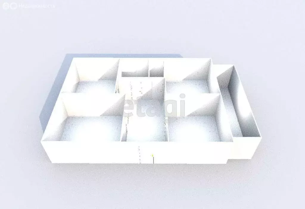 3-комнатная квартира: Анива, улица Ленина, 32 (64.3 м) - Фото 1