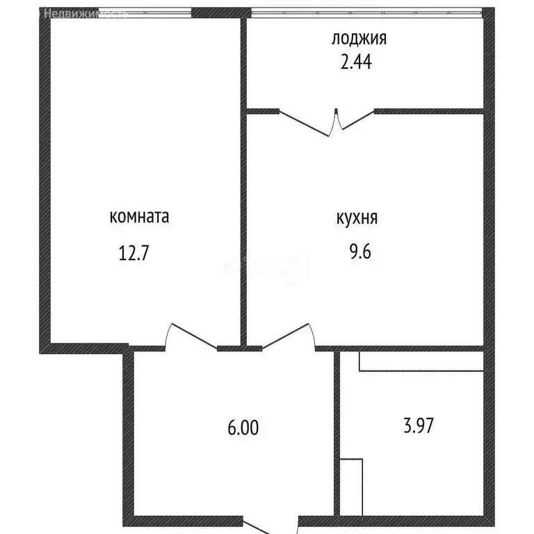 1-комнатная квартира: Краснодар, Воронежская улица, 47Д (30.6 м) - Фото 0