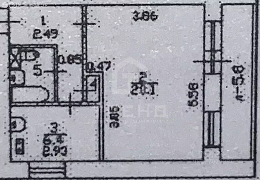 1-комнатная квартира: Санкт-Петербург, проспект Металлистов, 23к5 ... - Фото 1