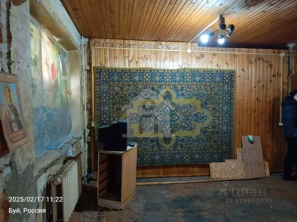 2-к кв. Костромская область, Буй ул. Октябрьской Революции, 65 (40.0 ... - Фото 1