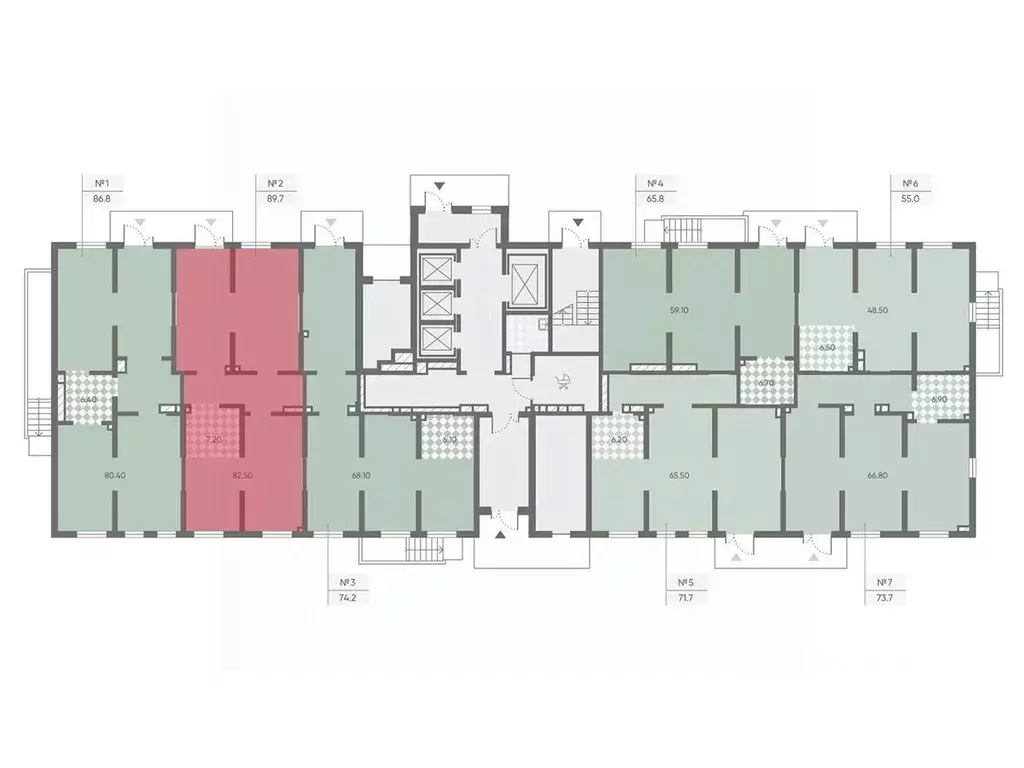 Помещение свободного назначения в Санкт-Петербург просп. Большевиков, ... - Фото 2