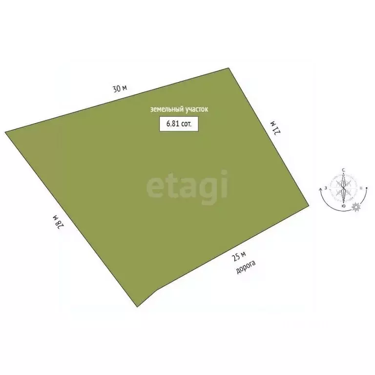 Участок в Тюменская область, Тюменский муниципальный округ, с. ... - Фото 2