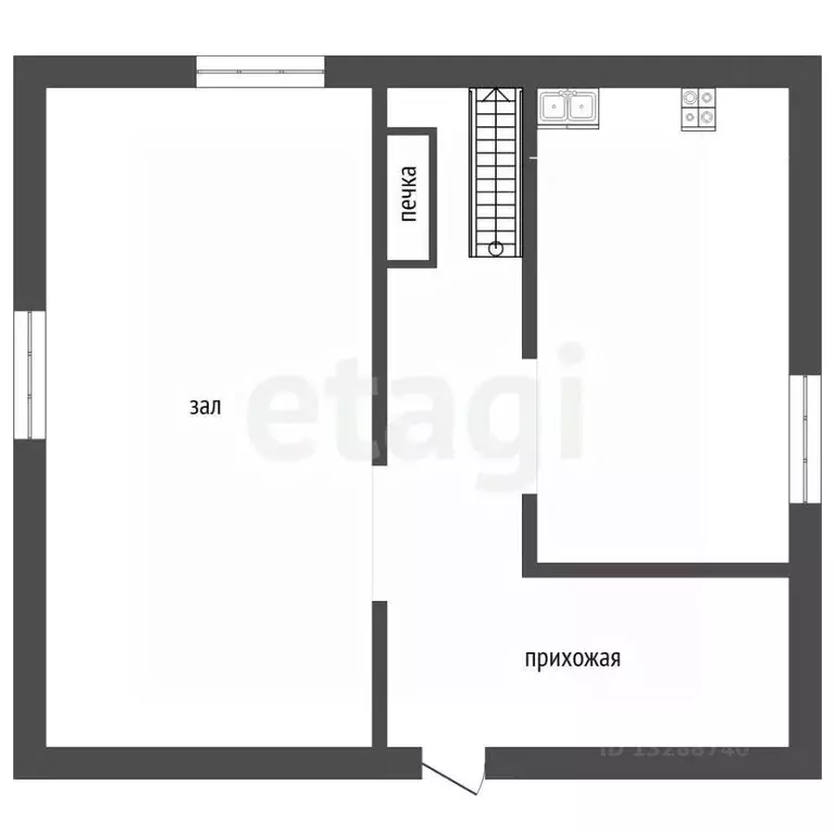 Дом в Орловская область, Орел Строитель-1 СТ, 86 (55 м) - Фото 2