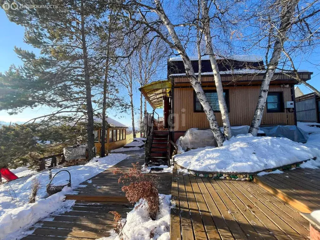 Дом в Елизовский район, СНТ Рябинушка Управления издательств (84 м) - Фото 0