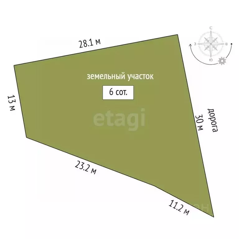 Участок в Крым, Ленинский район, с. Мысовое ул. Центральная (6.0 сот.) - Фото 2