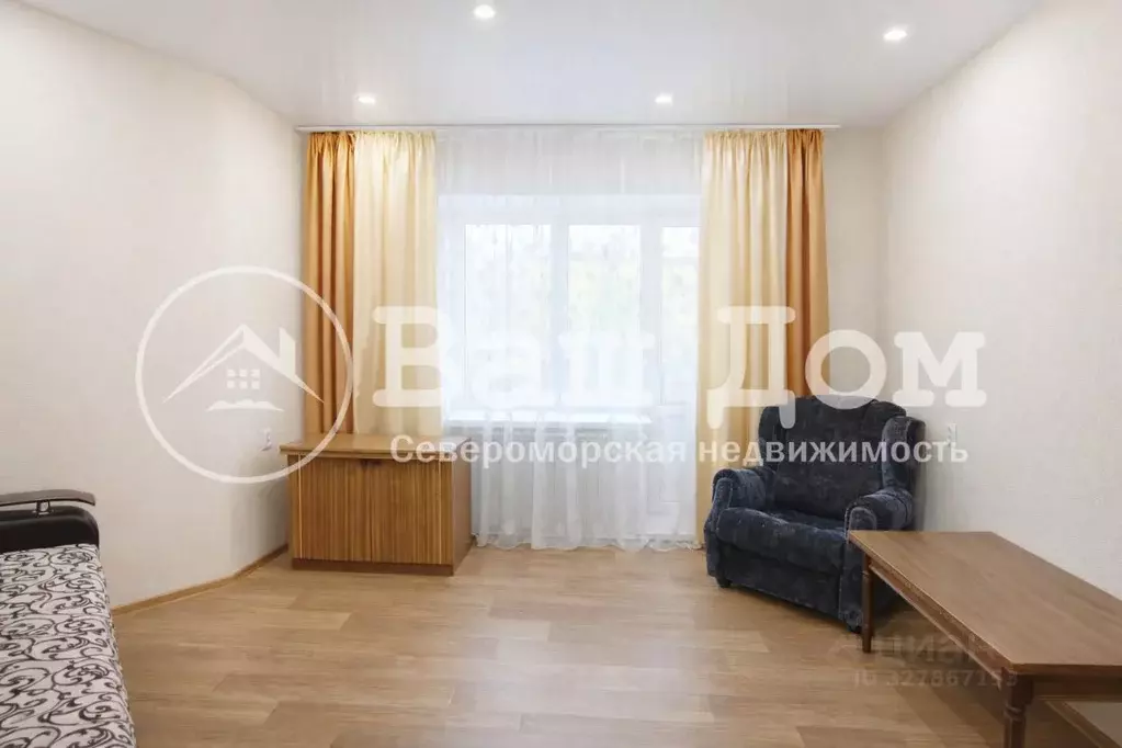 1-к кв. Мурманская область, Североморск ул. Адмирала Сизова, 5 (33.2 ... - Фото 2