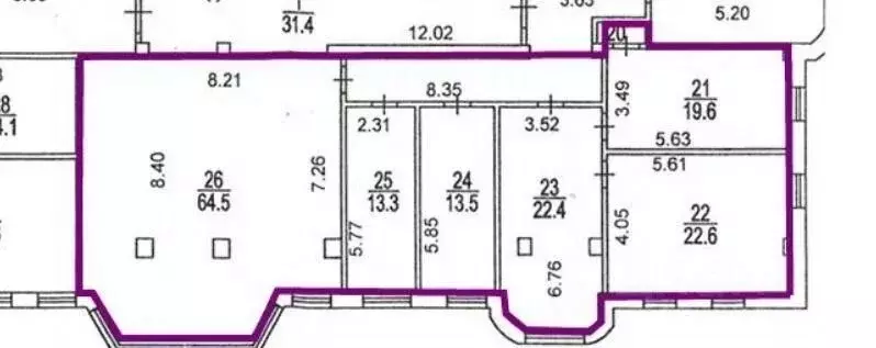 Офис в Москва ул. 3-я Ямского Поля, 18 (166 м) - Фото 2