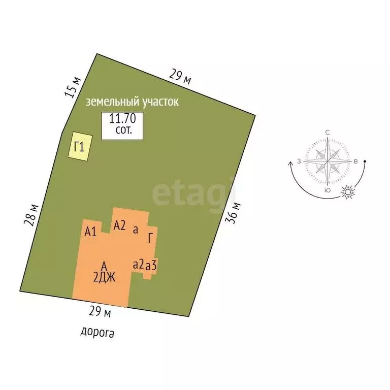 Дом в Камышлов, улица Свердлова (47.2 м) - Фото 2