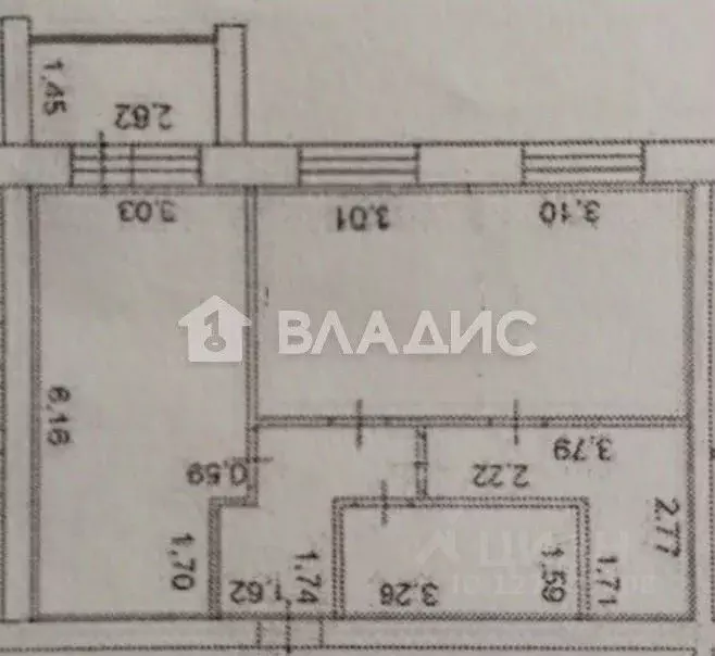 1-к кв. Ростовская область, Аксай ул. Строителей, 6к3 (55.0 м) - Фото 2