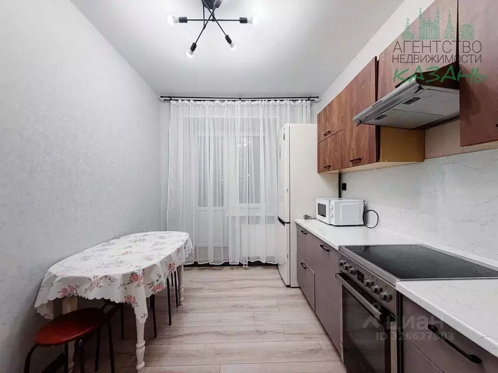 1-к кв. Татарстан, Казань ул. Рауиса Гареева, 92 (36.0 м) - Фото 1