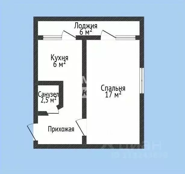 1-к кв. Дагестан, Махачкала ул. Братьев Нурбагандовых, 10А (35.0 м) - Фото 2