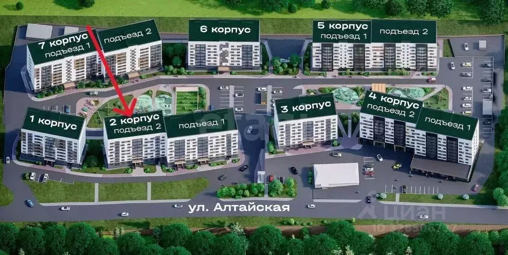 1-к кв. Алтай, Майминский район, с. Майма Алтайская ул. (34.1 м) - Фото 2