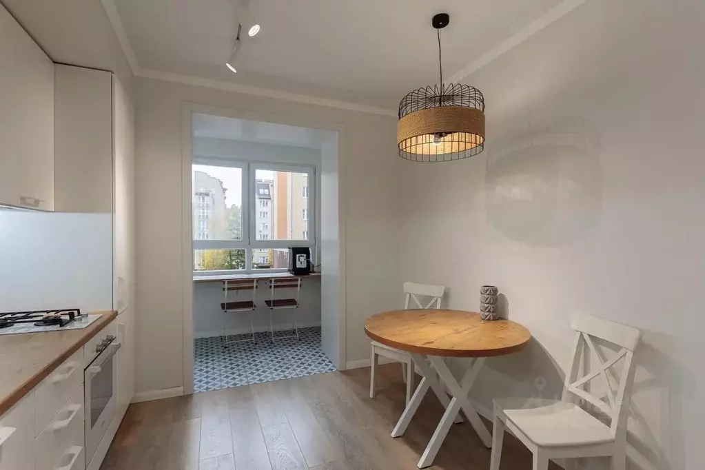 2-к кв. Калининградская область, Зеленоградск Московская ул., 70 (60.0 ... - Фото 2