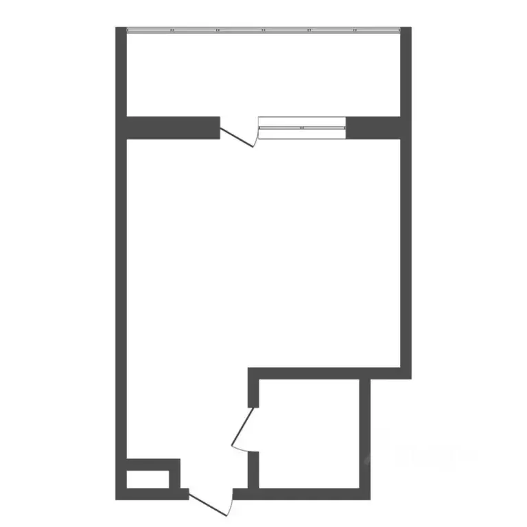 Студия Тюменская область, Тюмень ул. Щорса, 1а (20.5 м) - Фото 2