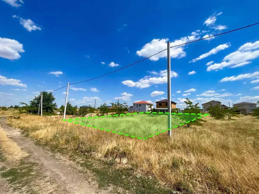 Участок в Крым, Симферопольский район, с. Мирное  (6.07 сот.) - Фото 1