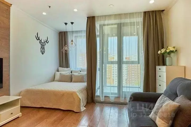 1-к кв. Москва Ходынский бул., 20А (33.0 м) - Фото 1