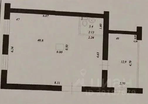 Помещение свободного назначения в Самарская область, Самара ул. ... - Фото 2